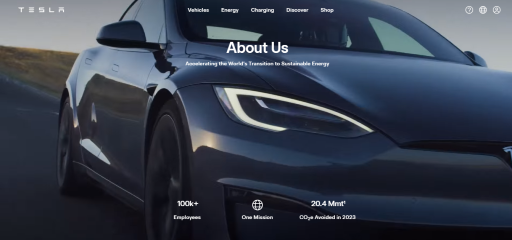 tesla company profile