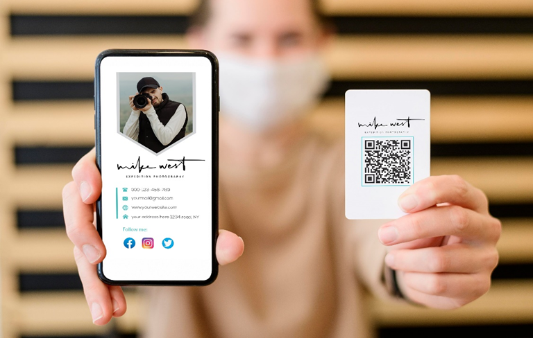 Digital business card